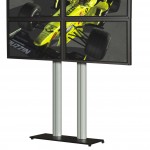 Walldisplay für vier Bildschirme Walldisplay für vier Bildschirme