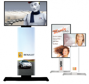 Digital Signage Standsäule FIF1