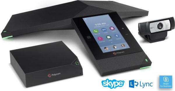 Skype for Business Konferenztelefon mit Webcam Videokonferenz